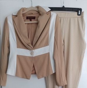 Hal Rubenstein Dylan Riding Jacket & Pants Set XS